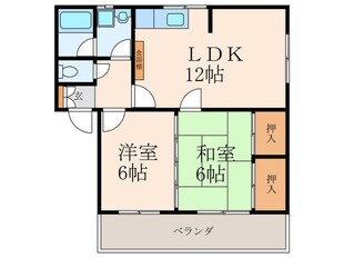 ファミ－ルタカハシの物件間取画像